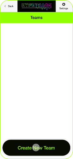 HypeTrack | How It Works | Set Up Team and Players